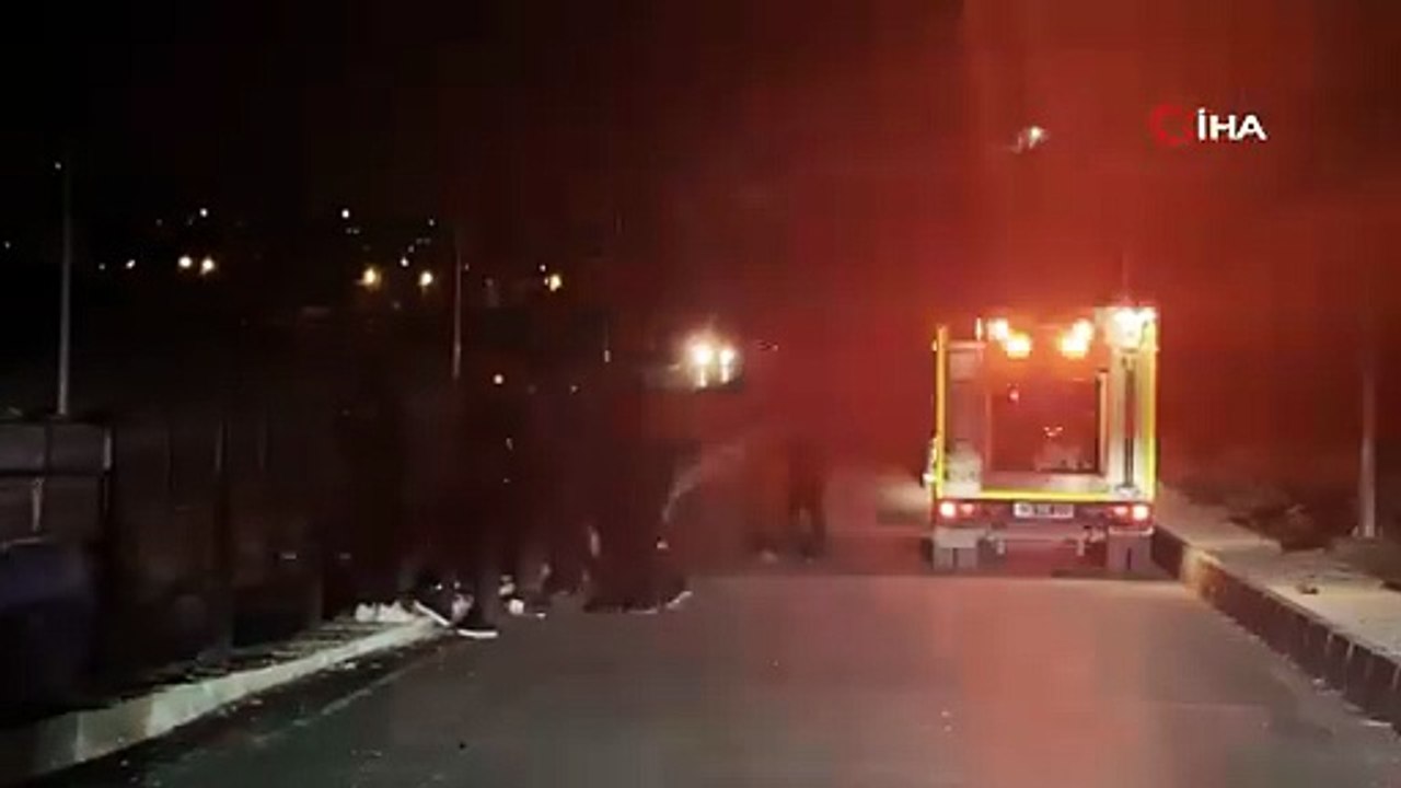 Kontrolden çıkan otomobil su kanalına düştü: 1 yaralı