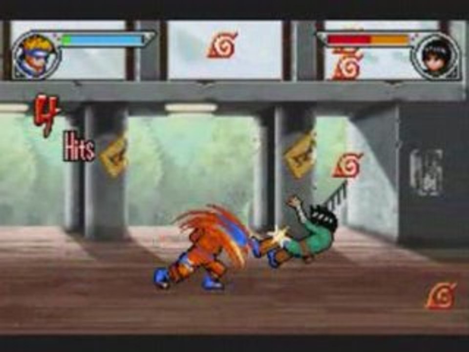 Naruto ninja council 2 GBA jutsu naruto