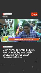 APREHENDEN A LIDIA PATTY