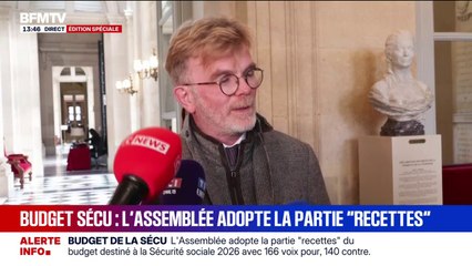 Adoption de la partie "recettes" du budget de la Sécurité sociale: "Une bonne nouvelle", réagit Marc Fesneau (MoDem)