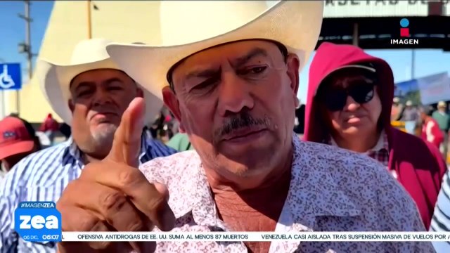 Campesinos de Zacatecas levantan bloqueos carreteros