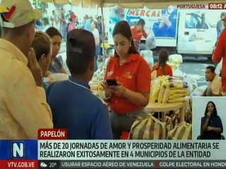 Habitantes de Portuguesa fueron beneficiados con 28 jornadas de Amor y Prosperidad Alimentaria