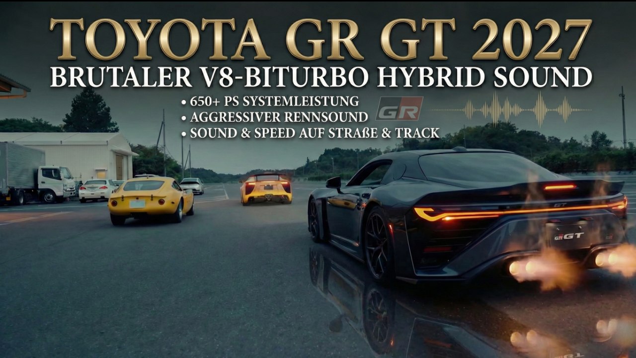Tracktool für die Straße – Toyota GR GT mit 650 PS im Soundtest