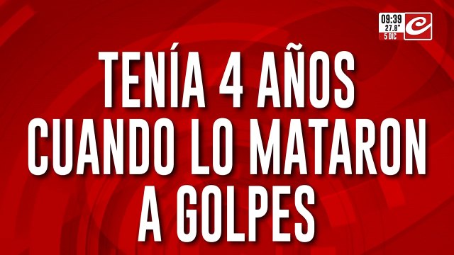 El otro caso Lucio: tenía cuatro años y fue asesinado a golpes por sus propios padres