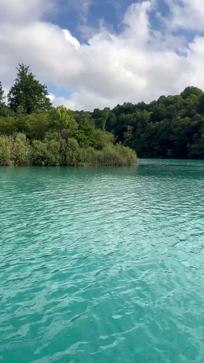 INCROYABLE BLEU de Croatie à Plitvice