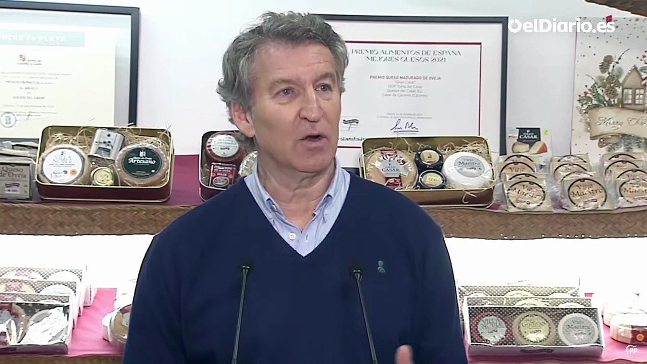 Feijóo acusa a Sánchez de indicar la decisión de RTVE de no participar en Eurovisión por la presencia de Israel