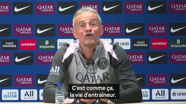 PSG - Luis Enrique sur Beye : "Il y a 5 semaines, tout le monde voulait le tuer et aujourd'hui, c'est le meilleur !"