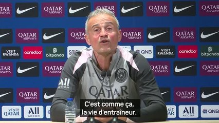 PSG - Luis Enrique sur Beye : "Il y a 5 semaines, tout le monde voulait le tuer et aujourd'hui, c'est le meilleur !"