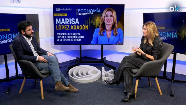 Foro Economía Sumergida | Entrevista a Marisa López Aragón, consejera de Empresa, Empleo y Economía Social de la Región de Murcia