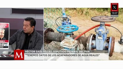 PAN denuncia que reforma de aguas quita derechos históricos a productores agrícolas