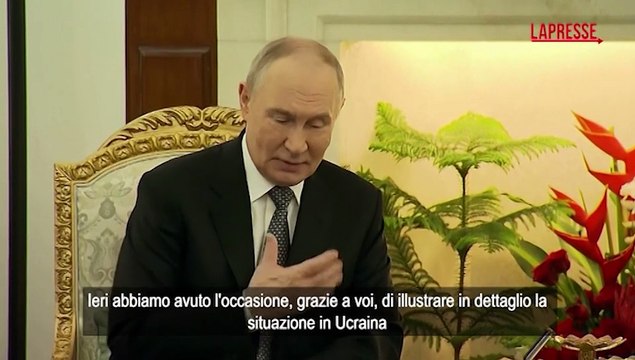 Russia-India, Putin a Modi: Grazie per gli sforzi profusi per la pace in Ucraina