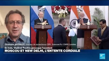 Vladimir Poutine dit qu'il va continuer de livrer du pétrole à l'Inde