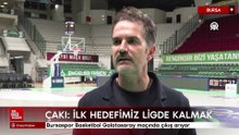 Bursaspor Basketbol Galatasaray maçında çıkış arıyor
