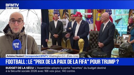 Donald Trump devrait recevoir le tout premier "prix de la paix de la FIFA"