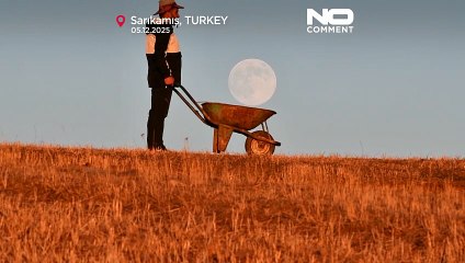 Aralıktaki süper Ay, 2025'in son gök olayında gökyüzünü aydınlatıyor