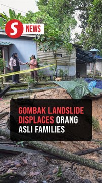 A village on edge: Eight families displaced after rain-triggered landslide in Gombak