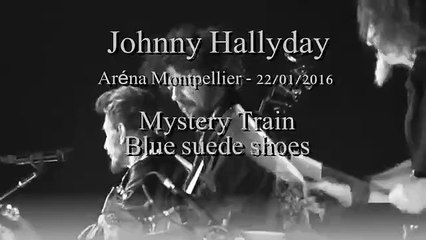 2016 - Johnny Hallyday - Mystery Train & Blue Suede Shoes (Aréna de Montpellier – 22 Janvier)