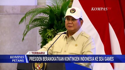 Terbaru! Momen Presiden Prabowo Berangkatkan Kontingen Indonesia ke SEA Games 2025