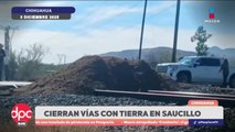 Bloquean con tierra la Línea A del tren México–Ciudad Juárez | DPC con Paola Rojas
