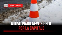 Nuovo piano neve e gelo per la capitale