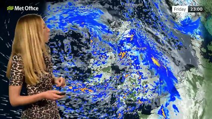 Met Office Friday Evening Weather Forecast 05/12/2025