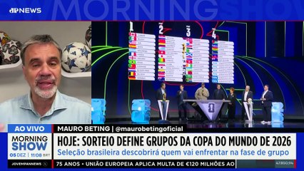 SORTEIO da Copa, CONDIÇÃO de Neymar, seleções MAIS FORTES e mais; Mauro Beting com a BOLA TODA