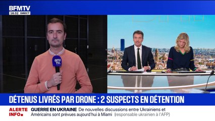 Détenus livrés par drone: deux suspects ont été placés en détention provisoire