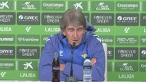 Pellegrini, rueda de prensa previa al Real Betis - FC Barcelona