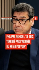 Philippe Aghion : "Je suis terrifié par l'arrivée du RN au pouvoir"