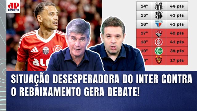 EU NÃO ACREDITO NISSO!!! Gente, o INTER pode... OLHA o que PROVOCOU DEBATE! | REBAIXAMENTO