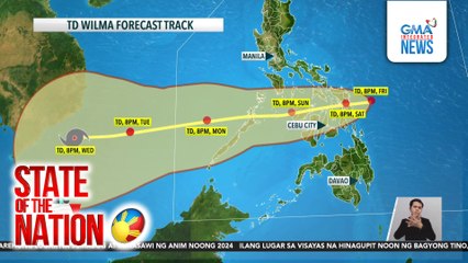 Signal number 1 pa rin sa maraming lugar sa bansa dahil sa Bagyong Wilma | SONA