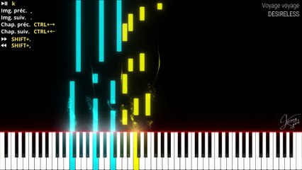 🚩(PIANO TUTO) Voyage voyage / DESIRELESS  #pianotutorial💖💥ABONNES-TOI STP🙏💖 MERCI 🙏💖💥