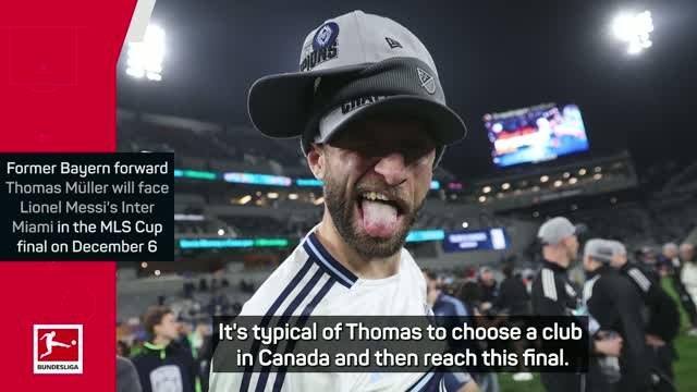 Kompany says the whole of Munich will be supporting Muller in MLS Cup final