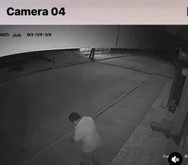 Momento de accidente en Villanueva, Cortés