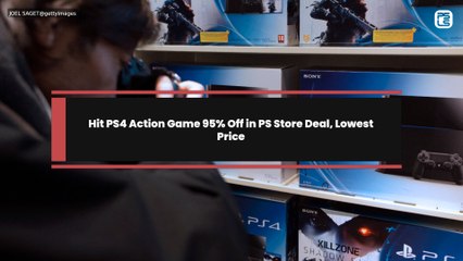 Hit PS4 Action Game 95% Off in PS Store Deal, Lowest Price