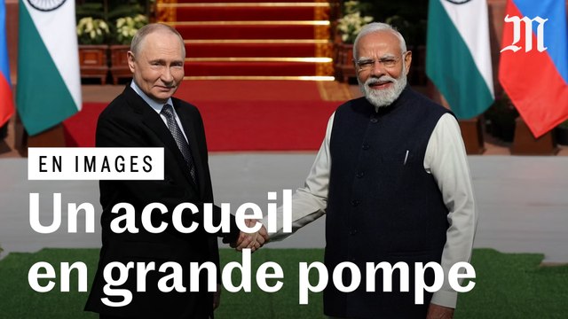 Vladimir Poutine en Inde : les images de la rencontre avec Narendra Modi