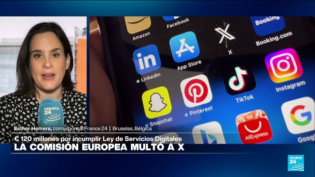 Informe desde Bruselas: Comisión Europea multa a X por infringir tres de sus normas