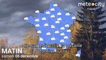 Bulletin météo France du samedi 06 décembre 2025