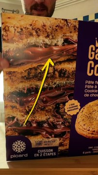 Galette des Rois Cookie de chez Picard #picard #galette #cookies #foodlover