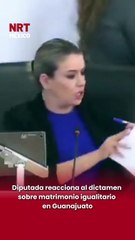 Diputada reacciona al dictamen sobre matrimonio igualitario en Guanajuato