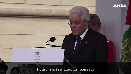 Milano - Cortina 2026, Mattarella: "Tregua Olimpica sia rinnovata"