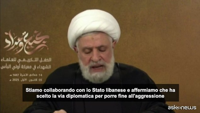 Libano, Hezbollah: sosteniamo approccio diplomatico per fine raid Idf