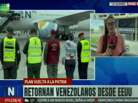 Arriban al país venezolanos provenientes de EE. UU. a través de la Misión Vuelta a la Patria