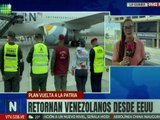 Arriban al país venezolanos provenientes de EE. UU. a través de la Misión Vuelta a la Patria