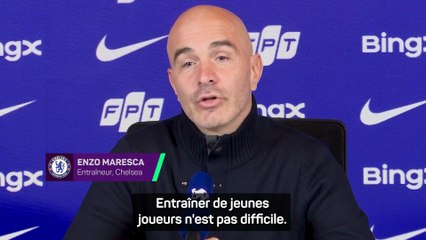 Maresca : "Quand on gagne face au Barça, personne ne parle du manque d'expérience !"