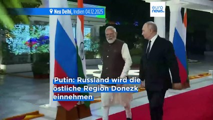 Putin will Donbass mit Gewalt einnehmen, wenn ukrainische Truppen nicht abziehen