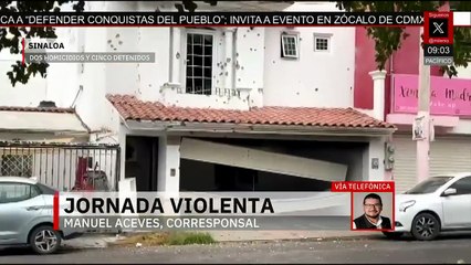 Jornada violenta en Sinaloa: dos homicidios y cinco detenidos