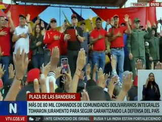 Comandos Bolivarianos Integrales del edo. Yaracuy ratifican su apoyo a la defensa nacional