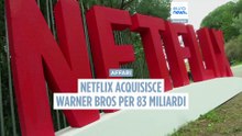 Netflix acquisisce Warner Bros Discovery per 83 miliardi, battute Paramount e Comcast