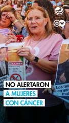 Fallas en aviso a mujeres con cáncer generan alarma